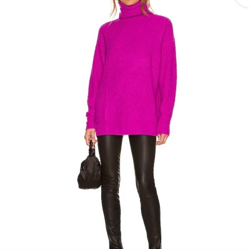 Autunm Cashmere Oversized Turtleneck Sweater S